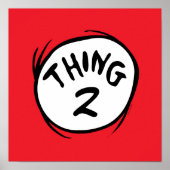 Katze im Hut |Angepasstes Ding zwei Poster (Vorne)