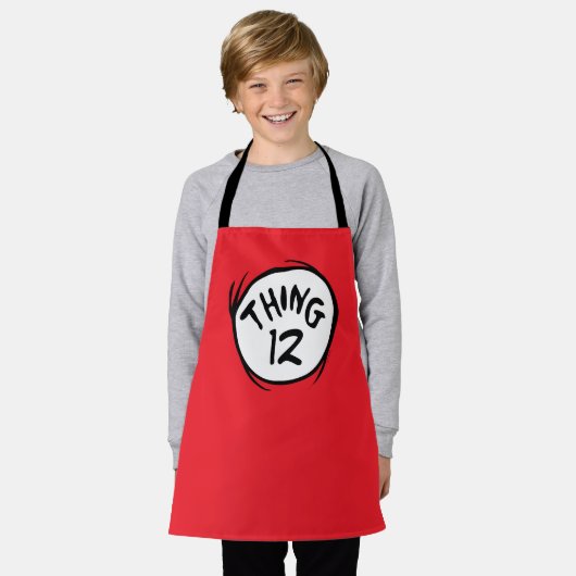 Katze im Hut |Angepasstes Ding zwei Schürze (Getragen)