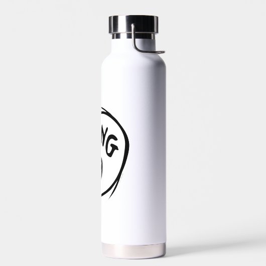 Katze im Hut |Angepasstes Ding zwei Trinkflasche (Links)