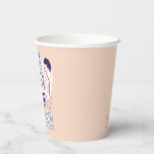 Katze im Hut | Aufblähen mit einem Fisch Pappbecher (Rückseite)