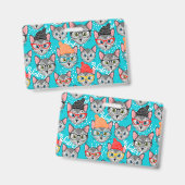 Katze im Hut Ausweis (Vorder- & Rückseite)