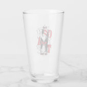 Katze im Hut | B&W Text Glas (Rückseite)