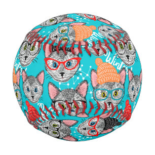 Katze im Hut Baseball