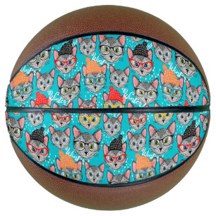 Katze im Hut Basketball