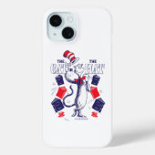 Katze im Hut | Bücher lesen Case-Mate iPhone Hülle (Rückseite)