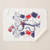 Katze im Hut | Bücher lesen Sherpadecke (Vorderseite (Horizontal))