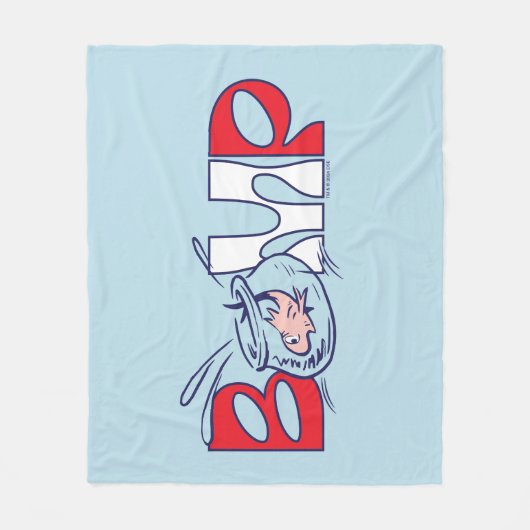 Katze im Hut | Bump Fleecedecke (Vorderseite)