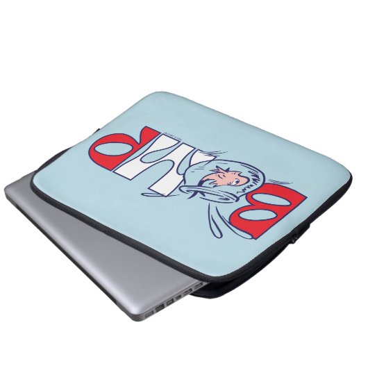 Katze im Hut | Bump Laptopschutzhülle (Vorne Knopf)