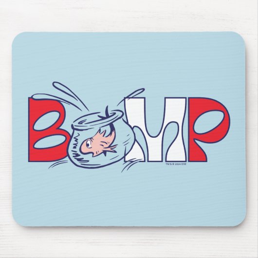 Katze im Hut | Bump Mousepad (Vorne)