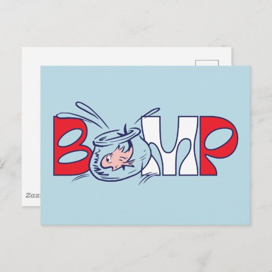 Katze im Hut | Bump Postkarte (Vorne/Hinten)