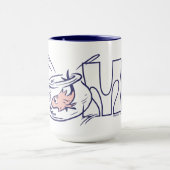 Katze im Hut | Bump Tasse (Zentrum)