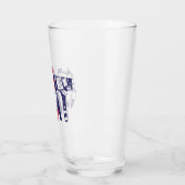 Katze im Hut | Cat-Face-Text Glas (Links)