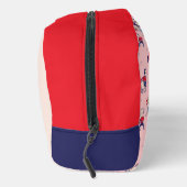 Katze im Hut | Cat-Face-Text Waschbeutel (Rechts)