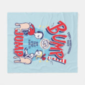 Katze im Hut | Dann ging etwas in die Höhe Fleecedecke (Vorderseite (Horizontal))