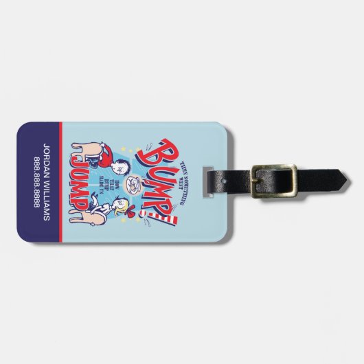 Katze im Hut | Dann ging etwas in die Höhe Gepäckanhänger (Vorderseite horizontal)