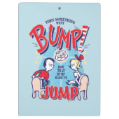 Katze im Hut | Dann ging etwas in die Höhe Klemmbrett (Rückseite)