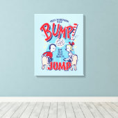 Katze im Hut | Dann ging etwas in die Höhe Leinwanddruck (Insitu (Holzboden))