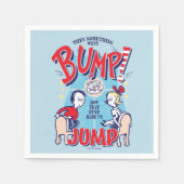 Katze im Hut | Dann ging etwas in die Höhe Serviette (Vorderseite)