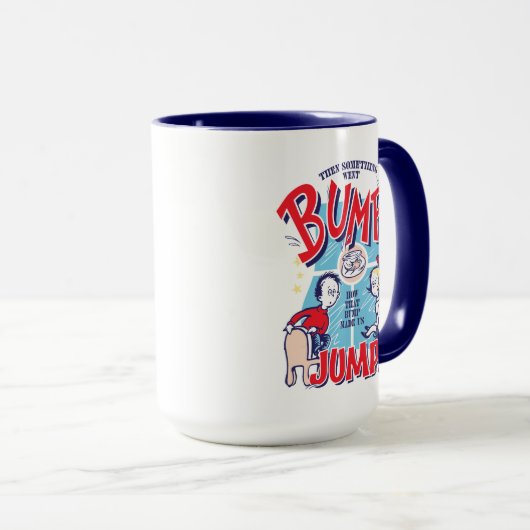 Katze im Hut | Dann ging etwas in die Höhe Tasse (VorderseiteRechts)