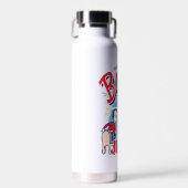 Katze im Hut | Dann ging etwas in die Höhe Trinkflasche (Vorne)