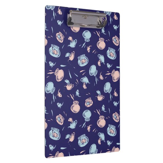 Katze im Hut | Das Fischmuster Klemmbrett (Rechts)