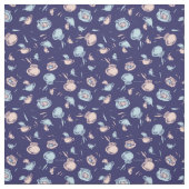 Katze im Hut | Das Fischmuster Stoff (Muster)