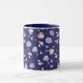 Katze im Hut | Das Fischmuster Tasse (Zentrum)