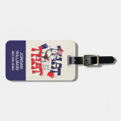 Katze im Hut | Das ist Gepäckanhänger (Vorderseite horizontal)