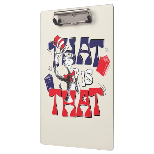 Katze im Hut | Das ist Klemmbrett (Links)