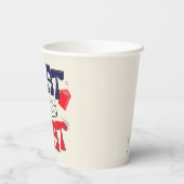 Katze im Hut | Das ist Pappbecher (Rückseite)