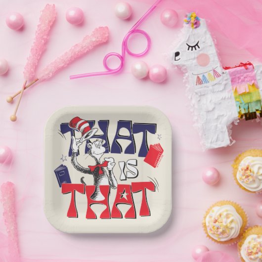 Katze im Hut | Das ist Pappteller (Party)