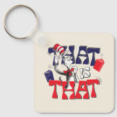 Katze im Hut | Das ist Schlüsselanhänger (Vorderseite)