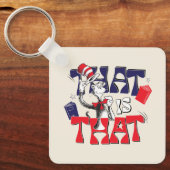 Katze im Hut | Das ist Schlüsselanhänger (Vorderseite)