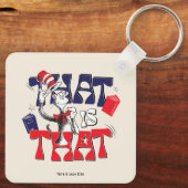 Katze im Hut | Das ist Schlüsselanhänger (Rückseite)