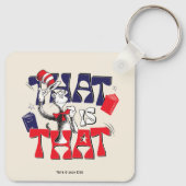 Katze im Hut | Das ist Schlüsselanhänger (Rückseite)