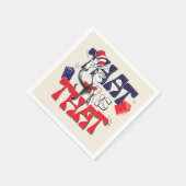 Katze im Hut | Das ist Serviette (Ecke)