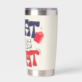 Katze im Hut | Das ist Thermobecher (Rückseite)