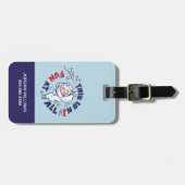 Katze im Hut | Das ist überhaupt kein Spaß Gepäckanhänger (Vorderseite horizontal)