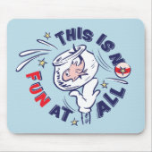 Katze im Hut | Das ist überhaupt kein Spaß Mousepad (Vorne)