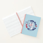 Katze im Hut | Das ist überhaupt kein Spaß Notizblock (Innenseite)