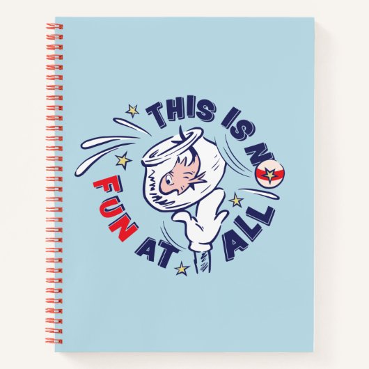 Katze im Hut | Das ist überhaupt kein Spaß Notizblock (Vorderseite)