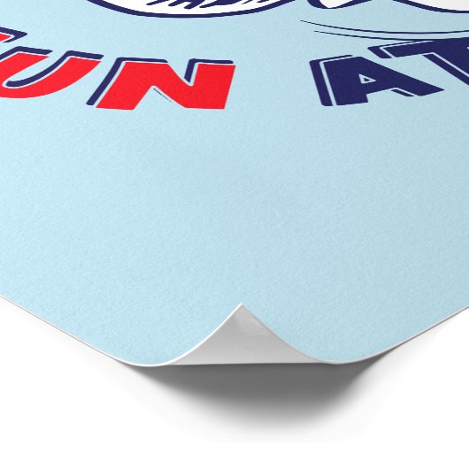 Katze im Hut | Das ist überhaupt kein Spaß Poster (Ecke)