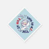 Katze im Hut | Das ist überhaupt kein Spaß Serviette (Ecke)