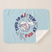 Katze im Hut | Das ist überhaupt kein Spaß Sherpadecke (Vorderseite (Horizontal))