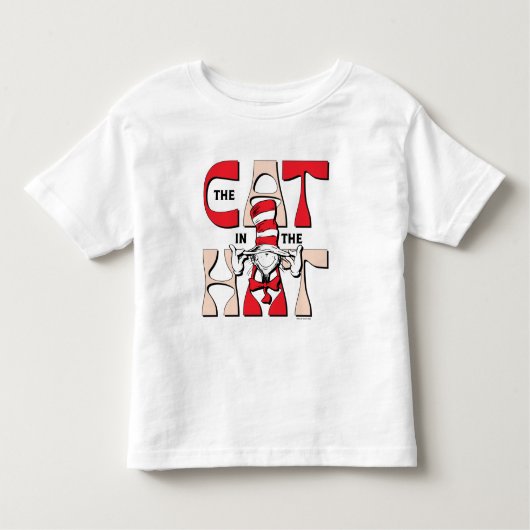 Katze im Hut | Die Alberne Katze im Hut Kleinkind T-shirt (Vorderseite)