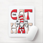 Katze im Hut | Die Alberne Katze im Hut Mousepad (Mit Mouse)