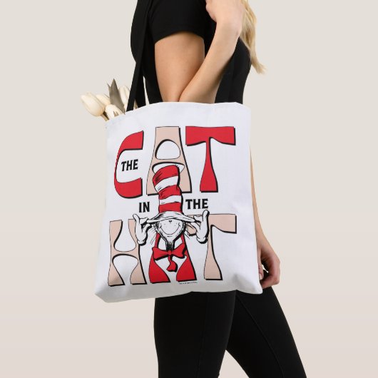 Katze im Hut | Die Alberne Katze im Hut Tasche (Von Nahem)