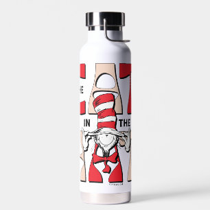 Katze im Hut   Die Alberne Katze im Hut Trinkflasche