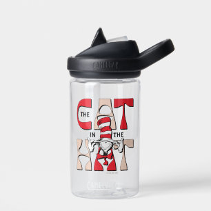 Katze im Hut   Die Alberne Katze im Hut Trinkflasche