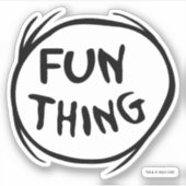 Katze im Hut | Die eine Sache zwei - Spaß Aufkleber (Vorderseite)